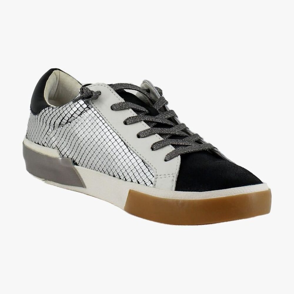 Dolce Vita Zina Pewter Embossed Leather